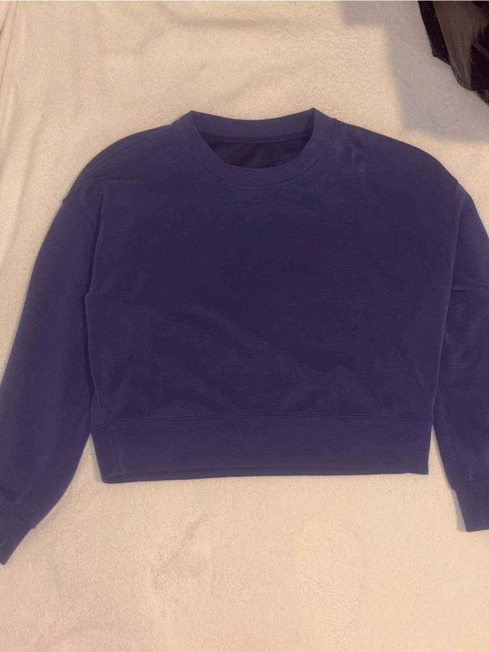 lululemon athletica Deep Blue/purple  Crewneck Pullover